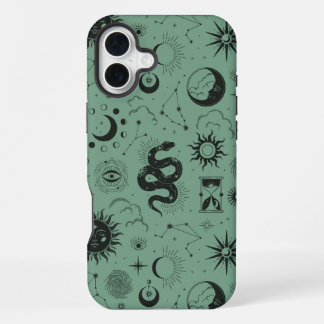 Mystic Kundalini Pattern iPhone 16 Plus Case