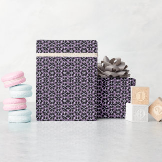 Mystic Lavender Lattice Wrapping Paper
