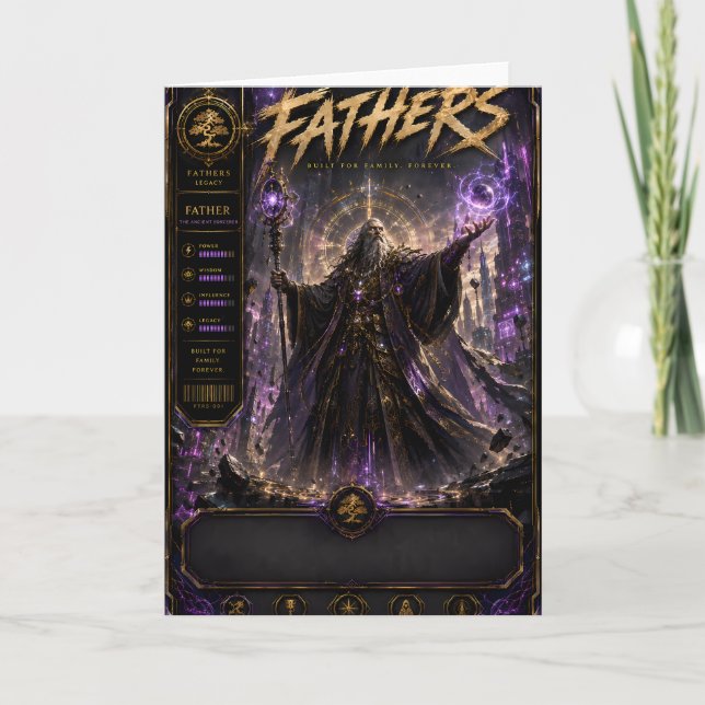 Mystic Legacy Father Card (Front)