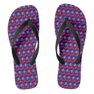 Mystic Legends: Vibrant Magic Leggings Flip Flops