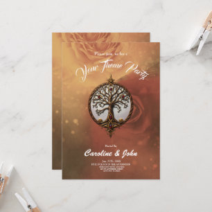 Mystic Life of Tree  Invitation