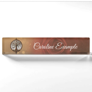 Mystic Life of Tree Nameplate