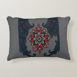 Mystic Mandala Elephant Art Decorative Cushion