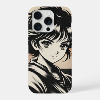 Mystic Manga Hero iPhone Case – Japanese Aesthetic