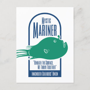 Mystic Mariner Innsmouth Seafarers' Union Postcard