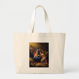 Mystic Marriage of St Catherine Large Tote Bag