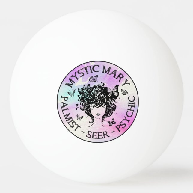 MYSTIC MARY PING PONG BALL (Front)