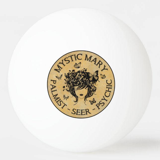 MYSTIC MARY PING PONG BALL (Front)