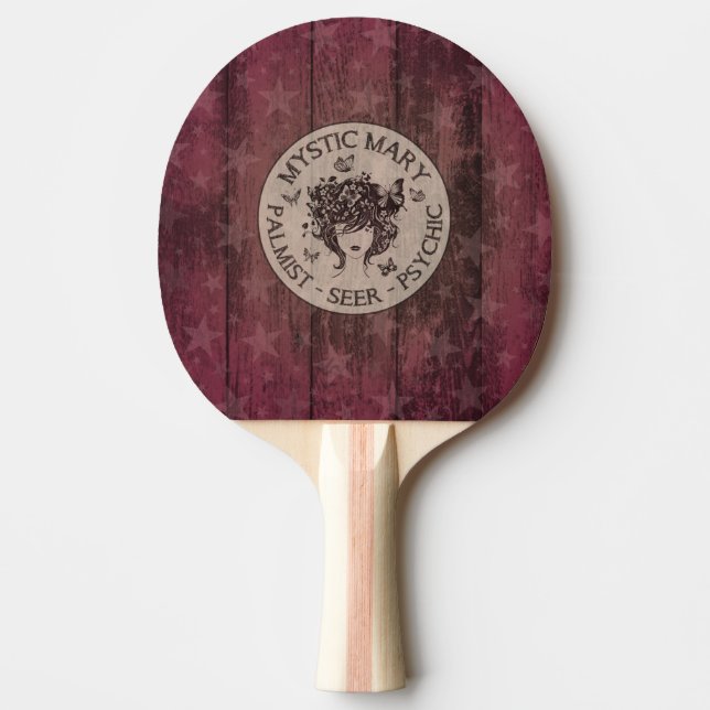 MYSTIC MARY PING PONG PADDLE (Front)