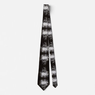 Mystic mask with time spirals tie