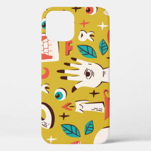 Mystic Melange: Occult Seamless Elements iPhone 12 Case