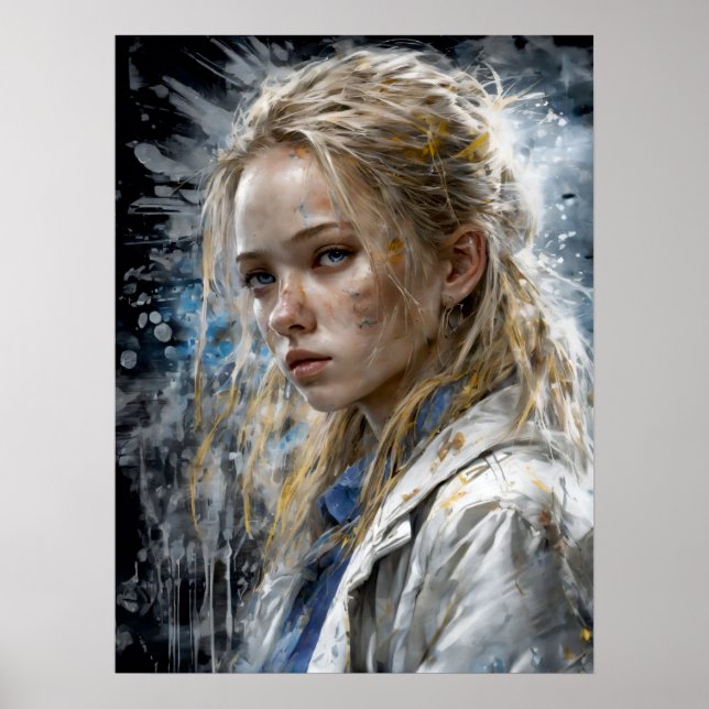 Mystic Melody: Oil Masterwork Poster (Front)