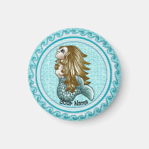 Mystic Mermaid Bubbles  Magnet