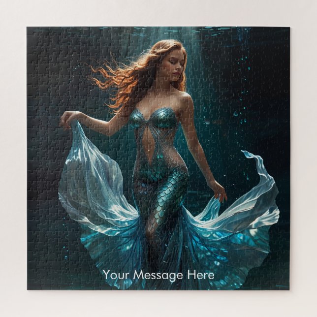 Mystic Mermaid's Dance Jigsaw Puzzle (Vertical)