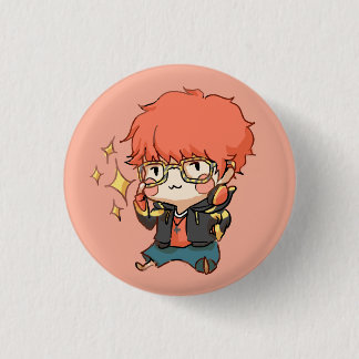 Mystic Messenger : Sparkly Eyes 707 Button