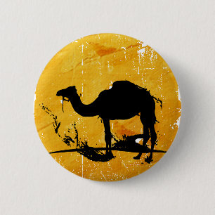 Mystic Millie Camel 6 Cm Round Badge