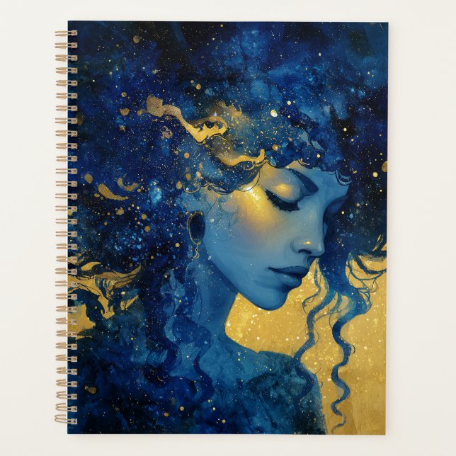 Mystic Moon Goddess Planner (Front)