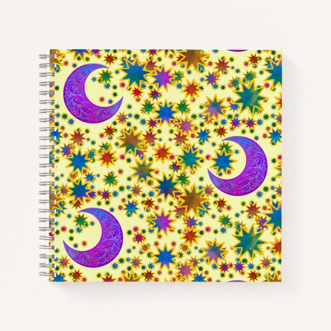 Mystic Moon Soul Light Notebook (Front)