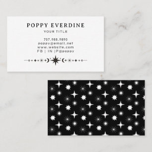 Mystic Moon Stars Business Card