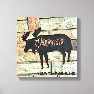 Mystic Moose Canvas Print