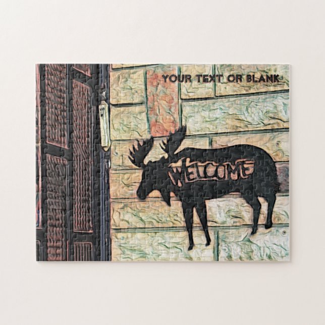 Mystic Moose Jigsaw Puzzle (Horizontal)