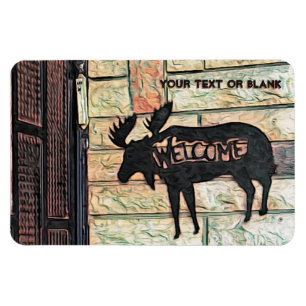 Mystic Moose Magnet