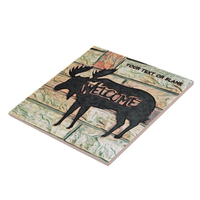 Mystic Moose Tile (Side)