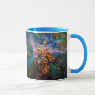 Mystic Mountain Carina Nebula Hubble Space Photo Mug