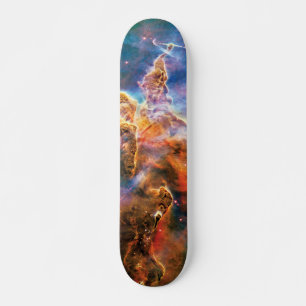 Mystic Mountain Carina Nebula Hubble Space Photo Skateboard