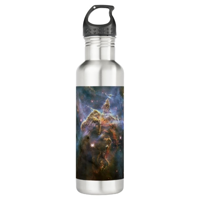 Mystic Mountain in Carina Nebula Hubble Space 710 Ml Water Bottle (Front)