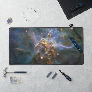 Mystic Mountain in Carina Nebula Hubble Space Desk Mat
