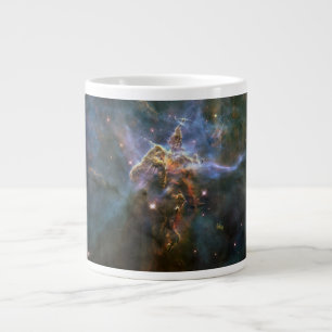 Mystic Mountain in Carina Nebula Hubble Space Large Coffee Mug