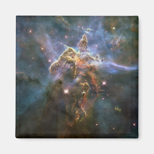 Mystic Mountain in Carina Nebula Hubble Space Magnet (Front)