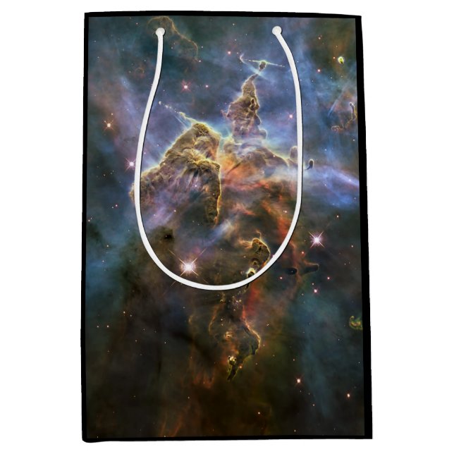 Mystic Mountain in Carina Nebula Hubble Space Medium Gift Bag (Front)