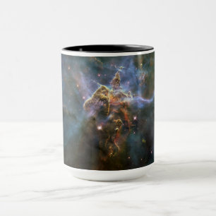 Mystic Mountain in Carina Nebula Hubble Space Mug