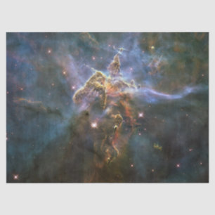 Mystic Mountain in Carina Nebula Hubble Space Tissue Paper