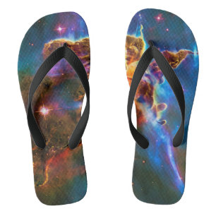 Mystic Mountains - Carina Nebula Astronomy Image Flip Flops