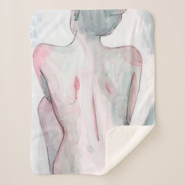 Mystic Muse Sherpa Blanket (Front)