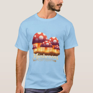Mystic Mushroom Glow. T-Shirt