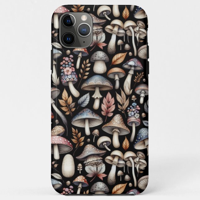 Mystic Mushrooms  Case-Mate iPhone Case (Back)