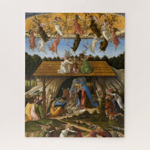 Mystic Nativity, 1500 by Sandro Botticelli Jigsaw Puzzle
