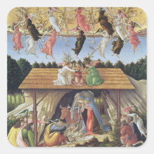 Mystic Nativity, 1500 Square Sticker