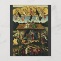 Mystic Nativity by Sandro Botticelli 