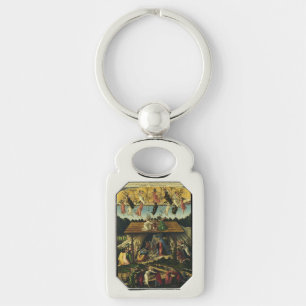 Mystic Nativity by Sandro Botticelli  Key Ring