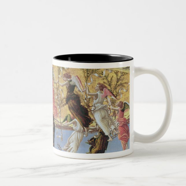 Mystic Nativity Two-Tone Coffee Mug (Right)