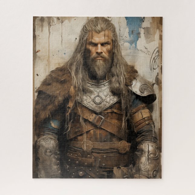 Mystic Norse Guardian: Viking Saga Jigsaw Puzzle (Vertical)