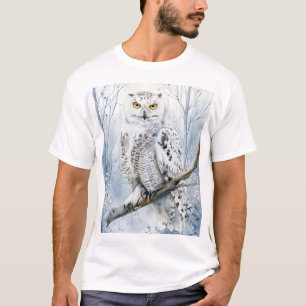 Mystic Ozzy Enchanted Owl: A Radiant Tapestry of T-Shirt