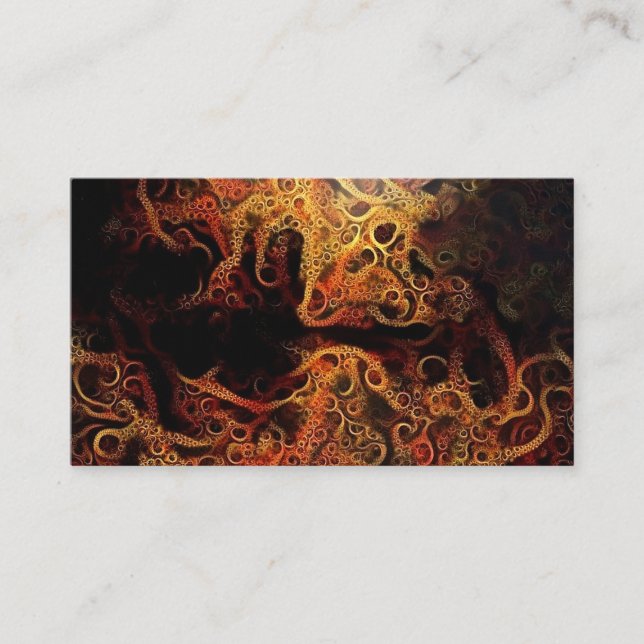 Mystic pattern business card (Front)