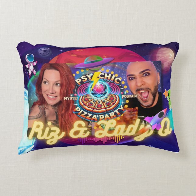 Mystic Pizza Party pillow (Front)