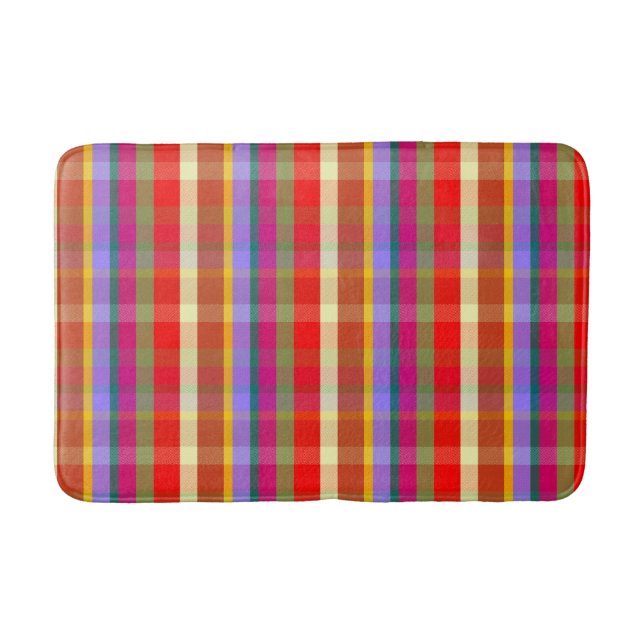 Mystic Plaid MM Bath Mat (Front)